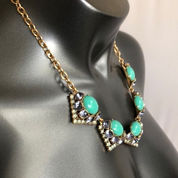 STELLA & Dot Rory turquoise necklace - Picture 3 of 6